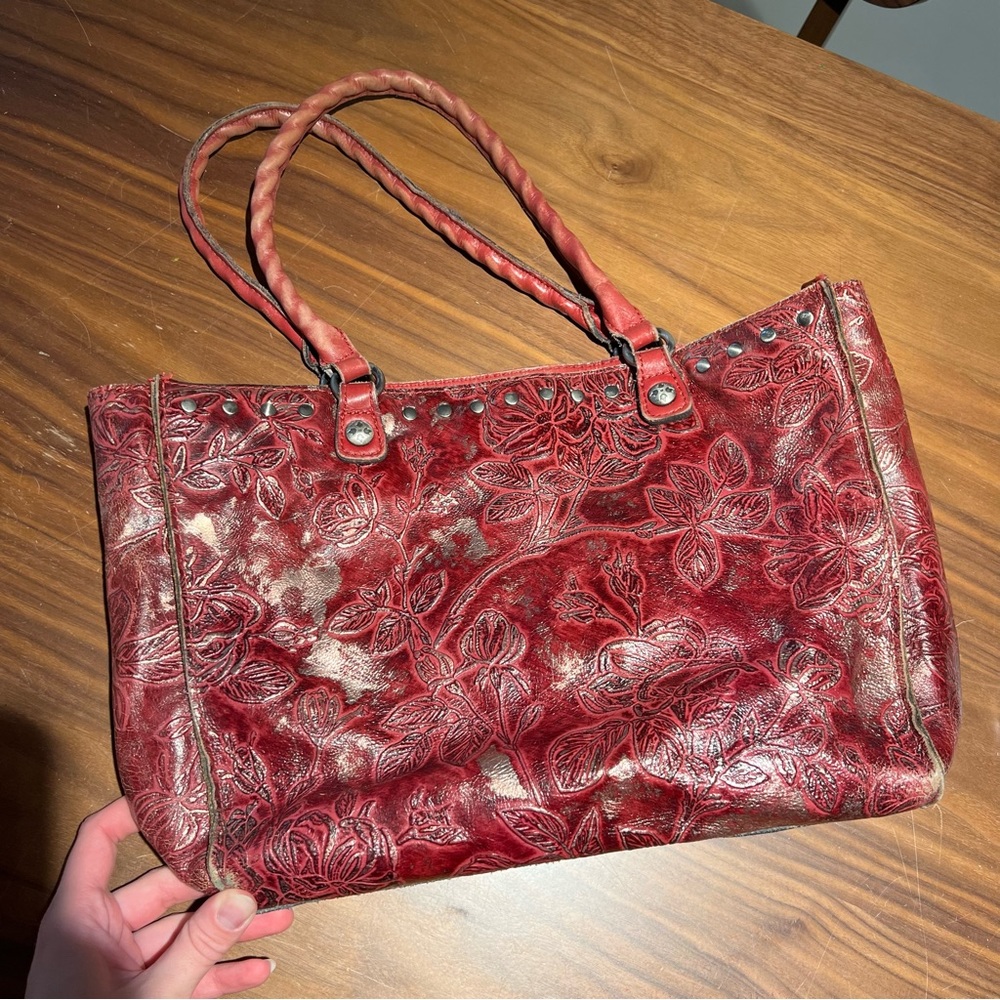 Patricia Nash Red Tote